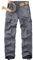 yeyity Cargohose Damen Hosen Multi Taschen Wanderhose Outdoorhose Baumwolle Arbeitshose Jogginghose Relaxed-Fit Trekkinghose Militär Hose Streetwear(Grey,2087,42)