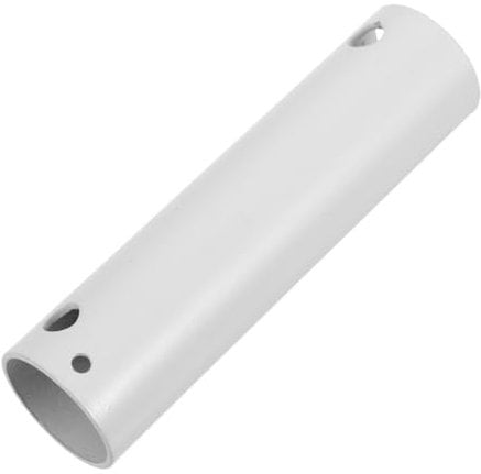 Garneck Ceiling Fan Extension Rod Fan Downrod Sturdy Iron 20cm White Easy Install