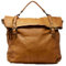 BARONE Zaino uomo in pelle, ottimo zaino da viaggio in vera pelle, resistente e capiente, zaino per PC e ipad pro MADE IN ITALY (Cuoio)