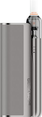 GEEKVAPE WENAX M Starter Pod Kit | Powerbank 2500mAh + GeekVape Wenax M1 Mini 16W 2ml Vaporizzatore | No e-liquid, No nicotine (Grigio Carbone-)