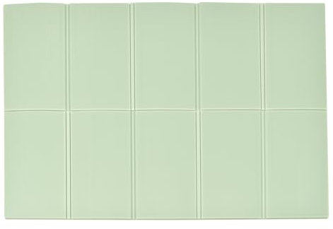 KandyToys 1.98m x 1.48m Folding Pastel Green Baby Mat | Thick Padded XPE Baby Crawl Mat | Waterproof | Safe