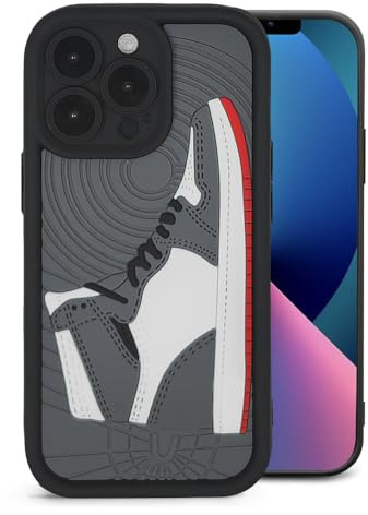 YTVCCAFDZ Compatible with iPhone 16 pro max case Soft Silicone Cool Sports Sneakers nti-Scratch Shockproof Phone case iPhone 16 pro max Suitable for Boys Girls Men Women Teenagers 6.9 inch