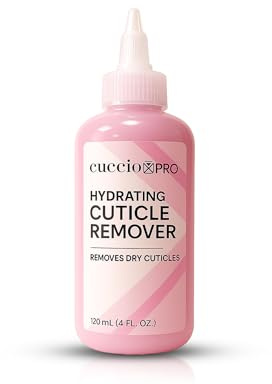 Cuccio Pro Hydrating Cuticle Remover 4 fl oz – Professional Fast-Acting Cuticle Softener & Remover for Dry, Rough Cuticles, Moisturizing Lanolin-Infused Formula for Healthy Nails
