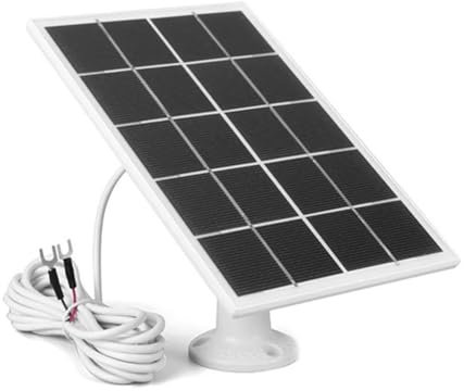 Sliccoom 20W Solar Panel Charger forRing Video Doorbell 360¡ã Adjustable Mount forDoorbell 4/3/3 Plus/2 B