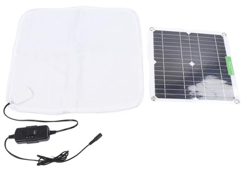 Cryfokt Solarpanel Heizdecke, Schnelle Gleichmäßige Heizung 12 V 50W Solarpaneel Erhitzte Decke Soft für den Gebrauch des Autos Im Freien
