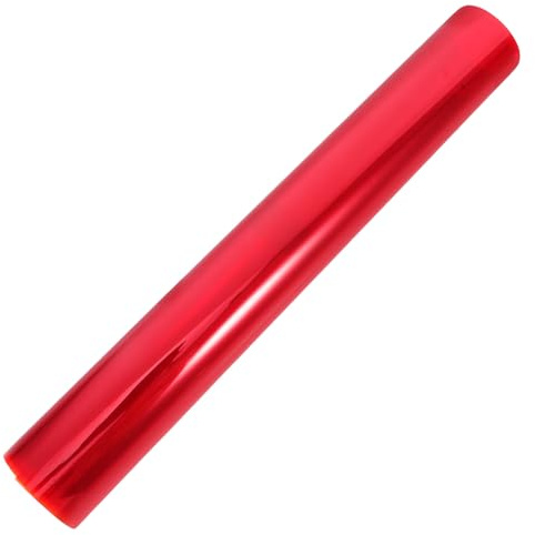 RUNROTOO Warmlicht Gelfolie Lichtfilter 40x300cm Orange für Fotografie Beleuchtung und Kassenziereinsatz als Dekorative Fensterfolie und Videolichtfilter