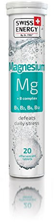 Swiss Energy (Effervescent): MAGNESIUM + B COMPLEX [20pcs/tube] (5 Tubes)