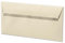 ARTOZ 100x Briefumschläge DIN Lang Chamois 100 g/m² selbstklebend - DL 224x114 mm - Kuvert ohne Fenster - Umschläge mit Haftklebung Abziehstreifen