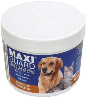 Millpledge Veterinary Maxiguard Oral Cleansing Wipes