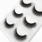 3pcs Faux Cils Magnétique Faux cils Magnétique 3D Réutilisables sans Colle Faux cils Naturels à la Main Ultra Minces (A)