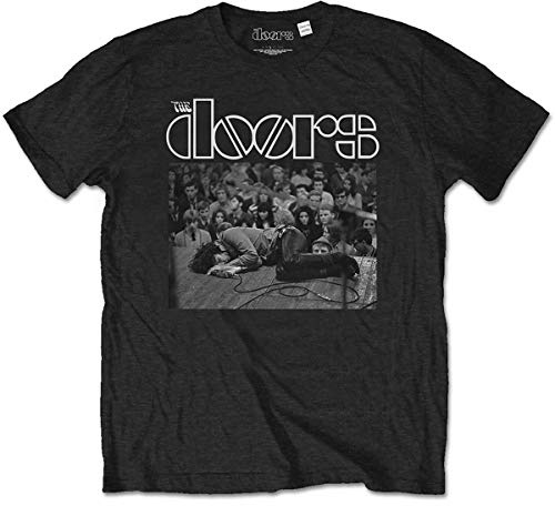 T-Shirt # M Black Unisex # Collapsed