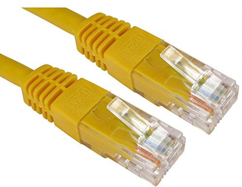 Alida Systems 0.50m Cat6 Cable Ethernet, Alta Velocita' Ed Affidabilita' - Giallo