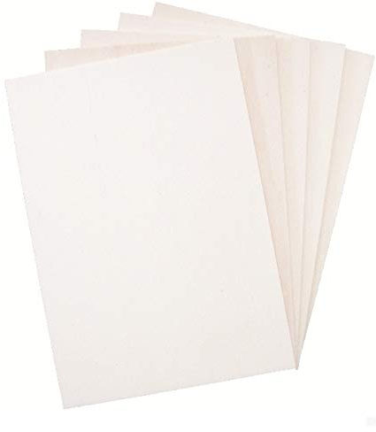 Hagspiel Laubsägeholz, Sperrholz, Sperrholzplatten, Pappel 4 mm DIN A4 (30 cm x 21 cm), (Pappel 4 mm 50 Stk.)