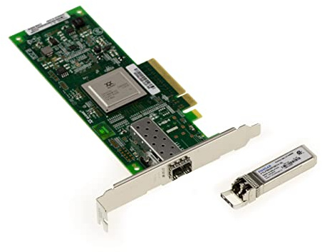 KALEA-INFORMATIQUE PCIe LAN 8G Fiber SFP+ Controller-Karte - QLOGIC QLE2560 - mit 850nm MMF SFP+ LC-Modul im Lieferumfang enthalten.