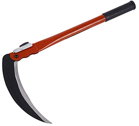 Giardino Agricoltura Multifunzionale e Falce Foresta, No. 65 Acciaio al Manganese + Manico PVC,Sickle And Two Spare Blades