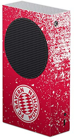 DeinDesign Skin kompatibel mit Microsoft Xbox Series S Folie Sticker FC Bayern München Offizielles Lizenzprodukt FCB