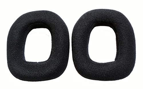 A50 Ohrpolster, kompatibel mit ASTRO A50 Gen3 Gen4 kabellosen Bluetooth-Kopfhörern, Ersatzkissen, Flanell-Kopfband, Reparaturteile (Ohrpolster 1 Paar)