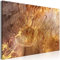 decomonkey Bilder Pusteblume 90x60 cm 1 Teilig Leinwandbilder Bild auf Leinwand Vlies Wandbild Kunstdruck Wanddeko Wand Wohnzimmer Wanddekoration Deko Löwenzahn Tau Abstrakt Natur Pflanzen