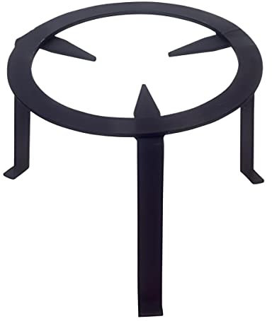 Trépied pour cheminée Feux en Fer forgé Coloris Noir - Hauteur 26,5 x Ø 40 cm