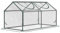 Outsunny Invernadero de Jardín Invernadero de Exterior con 2 Ventanas Enrollables para Cultivo de Plantas Verduras Flores 120x60x60 cm Transparente