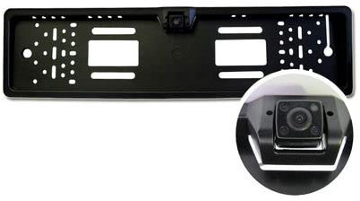 Reverse Backup Night Vision Camera License Plate Frame Car Parking Auto HD Camera 170 Degree Angle Reverse Parking Camera Car Rear View Backup License Number Plate Night Vision Waterproof & Shockproof