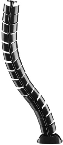Outshine Gaming Cable Management Spine - Designed for standard height desks, under desk cable management tidy kit - Black