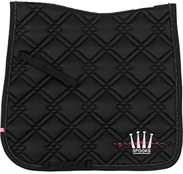 SPOOKS Dressage Pad Luhna (Farbe: black; Größe: dressage)