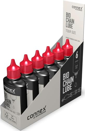 Connex Unisex – Erwachsene Kettenöl-03564226 Kettenöl, Schwarz/Weiß, 6 x 50 ml