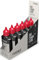Connex Unisex – Erwachsene Kettenöl-03564226 Kettenöl, Schwarz/Weiß, 6 x 50 ml