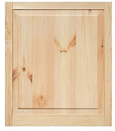 ben+camilla.com Kassettentür 69 x 59,4 cm | Rustikal & Unbehandelt | Hochwertige Kiefer Massivholztüren für Schrank- und Möbelbau