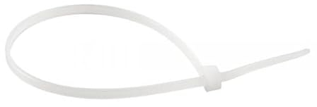 ACTON Collier de serrage - Blanc - Nylon 6.6 2,5x120 mm - Boîte de 100 - Collier de serrage