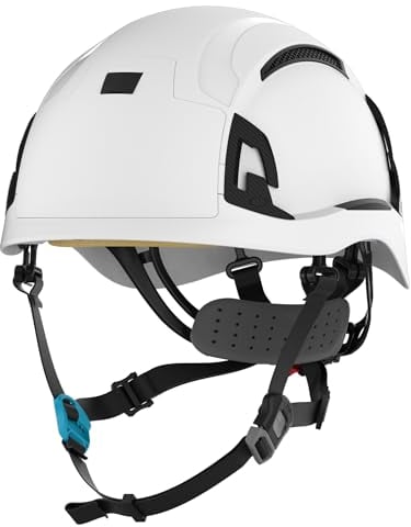 JSP EVO ALTA Skyworker Sicherheitshelm - Drehradverschluss - Belüftet - Weiß (ARC170-000-100)