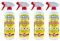 Disinfect Stop Insetticida Multiuso Microincapsulato per Cimici Verdi, Cimici Asiatiche, Zanzare, Formiche, Scarafaggi, Formato da 500ml (4 Flaconi) - New Insektill -