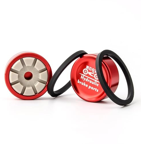 Yutuing Kits de pistones de freno de disco hidráulico para bicicleta, para calibrador Shimano SLX XT XTR, aleación de aluminio, no accesorios de cerámica, paquete de 2 pistones para servicio de una