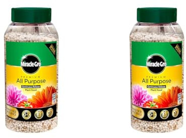 Miracle-Gro Continuous Release All Purpose Plant Food, 900G (Pack of 2)