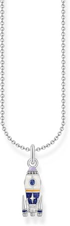 Thomas Sabo Kette mit Raketen-Anhänger 925 Sterlingsilber KE2225-347-7