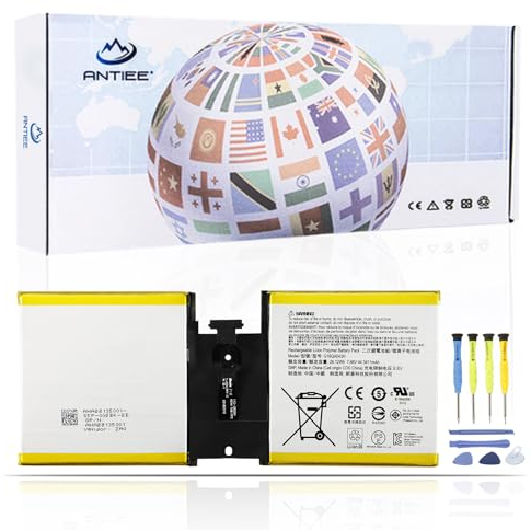 ANTIEE G16QA043H Laptop Akku für Microsoft Surface Go 1824 2 in 1 Detachable Laptop Microsoft Surface Go 10 Pentium Gold 4415Y 10 1st Gen 1 Part Number: G16QA043H Q16QA043H