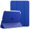 MoKo Custodia per iPad Air 11 Pollici (M3 2025 / M2 2024), Custodia iPad Air 5/4 Gen 2022/2020 10,9, Cover Sottile con Guscio Posteriore in PC Trasparente, Supporta Touch ID, Blu Klein