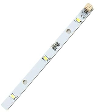 2pcs LED Strip Light for RONGSHENG/HISENSE Refrigerator E349766 MDDZ-162A 1629348 1529227 DC12V 2W LED Fridge Light Bar Compatible with Kenwood Fridge KIFF5017 KIFF5020 KIFF7017 KIFF7020 KSBNDIX18