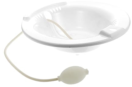 COLLBATH Sitzbad Bidet Ohne Hocken Für Schwangerschaft Postoperative Pflege Mit Ergonomischem Design Tragbar Geeignet Für Schwangere Senioren Hygienische Hämorrhoiden Wochenbettbehandlung