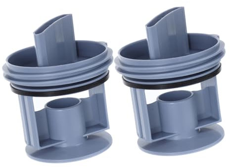EXHUMKY 2stücke Waschmaschinen-abwasserpumpe Filter Universelle Dichtungen Für Frontlader Einfache Installation Optimaler Schmutzfilter Langlebige Konstruktion Für Effiziente