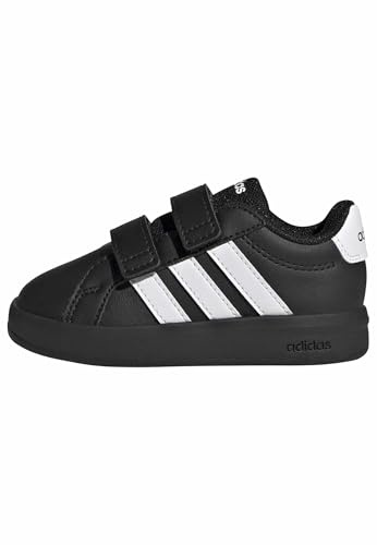 adidas Unisex Baby Grand Court 3.0 Shoes Infants, FTWR White/core Black/core Black, 8 UK Child