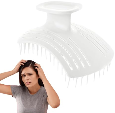 Kopfhaut Massagebürste, ölige Kopfhautlösung, Shampoo Bürste Kopfhaut Peeling Massager | Badereinigungskamm Kugelpflege Entspannung Scrubber für Liebhaber von Familienfreunden