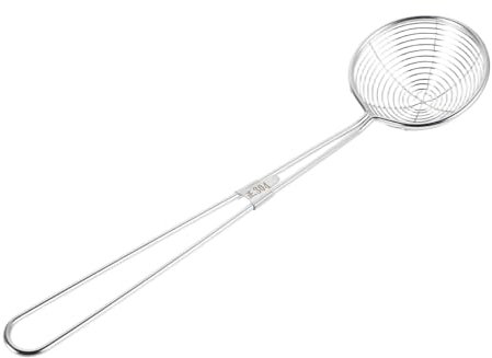 TOPPERFUN Colador De Malla Fina Cucharón Espumador Utensilios De Cocina Espumadera De Cocina