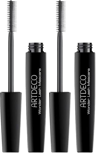 ARTDECO Wonder Lash Mascara – Schwarze Wimperntusche für Volumen und Länge – 1 x 10 ml (Packung mit 2)