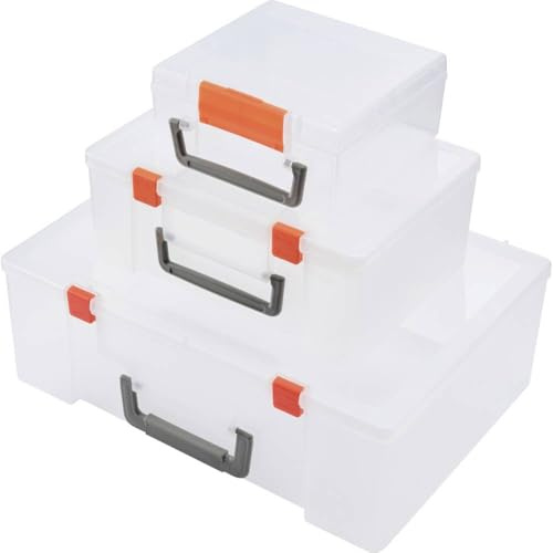 TRU Components Sortimentskasten (L x B x H) 365 x 270 x 124 mm Anzahl Fächer: 5 variable Unterteilung, inkl. Handgriff