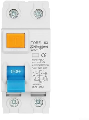 2P 63A Circuit Breaker 10mA Leakage Protection Switch(32A)