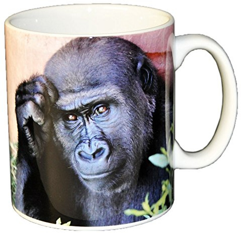 Gorilla Ceramic Coffee Mug