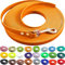 bio-leine Schleppleine 12mm aus Biothane - 5,0 m in Hellorange I Hundeleine ohne Handschlaufe für kleine und große Hunde - Wasserabweisende Leine