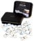 Travel Domino-Set – Mini Domino-Geschenkset mit Aluminium-Tragetasche